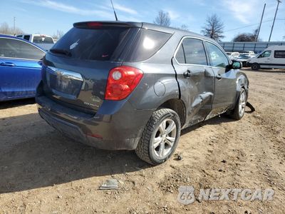 Trzecie zdjęcie samochodu z tyłu: 2011 CHEVROLET EQUINOX LS VIN:2CNALBEC3B6422554 - miniatura
