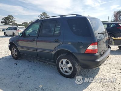 Drugie zdjęcie samochodu z przodu: 2003 MERCEDES-BENZ ML 320 VIN:4JGAB54E23A383337 - miniatura