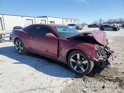 Czwarte zdjęcie samochodu z boku: 2011 CHEVROLET CAMARO LT VIN:2G1FB1ED7B9106355 - miniatura