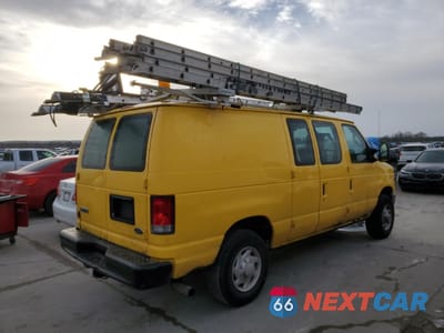 Trzecie zdjęcie samochodu z tyłu: 2014 FORD ECONOLINE E350 SUPER DUTY VAN VIN:1FTSE3EL9EDA37899 - miniatura