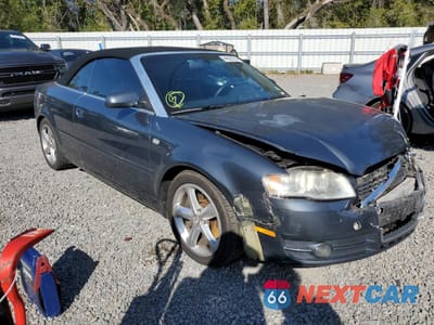 Czwarte zdjęcie samochodu z boku: 2007 AUDI A4 3.2 CABRIOLET QUATTRO VIN:WAUDH48H67K021491 - miniatura