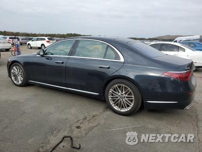 Drugie zdjęcie samochodu z przodu: 2021 MERCEDES-BENZ S 580 4MATIC VIN:W1K6G7GB9MA031792 - miniatura
