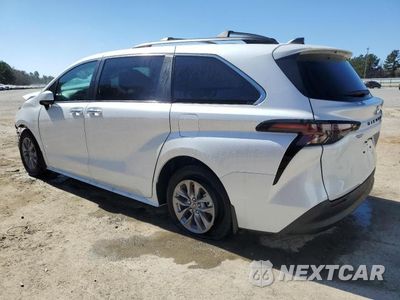 Drugie zdjęcie samochodu z przodu: 2024 TOYOTA SIENNA XLE VIN:5TDYRKEC5RS182313 - miniatura
