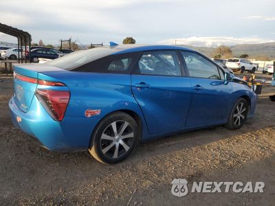 Trzecie zdjęcie samochodu z tyłu: 2017 TOYOTA MIRAI VIN:JTDBVRBD0HA002092 - miniatura