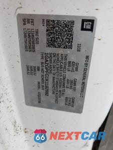 Zdjęcie 13 z 13 samochodu: 2019 CHEVROLET EXPRESS G3500 LT VIN:1GAZGPFG1K1182992 - miniatura