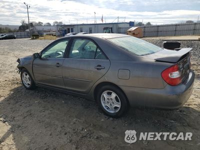Drugie zdjęcie samochodu z przodu: 2002 TOYOTA CAMRY LE VIN:4T1BF32K02U512405 - miniatura