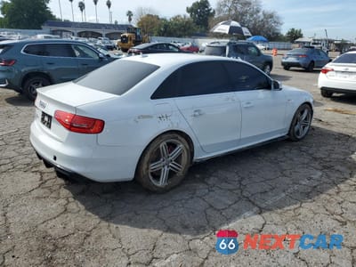 Trzecie zdjęcie samochodu z tyłu: 2015 AUDI S4 PREMIUM PLUS VIN:WAUBGAFL1FA060817 - miniatura