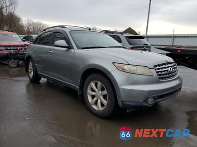 Czwarte zdjęcie samochodu z boku: 2005 INFINITI FX35 VIN:JNRAS08W55X204881 - miniatura