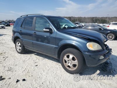 Czwarte zdjęcie samochodu z boku: 2003 MERCEDES-BENZ ML 320 VIN:4JGAB54E23A383337 - miniatura
