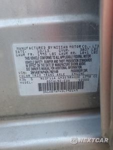 Zdjęcie 13 z 13 samochodu: 2013 NISSAN SENTRA S VIN:3N1AB7AP4DL792149 - miniatura