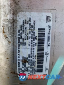 Zdjęcie 12 z 12 samochodu: 2002 NISSAN QUEST GXE VIN:4N2ZN15T82D813774 - miniatura