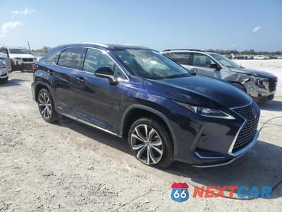Czwarte zdjęcie samochodu z boku: 2020 LEXUS RX 450H VIN:2T2HGMDA7LC050859 - miniatura
