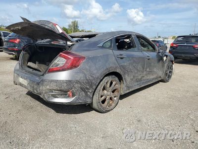 Trzecie zdjęcie samochodu z tyłu: 2020 HONDA CIVIC SPORT VIN:2HGFC2F8XLH582524 - miniatura
