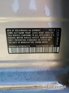 Zdjęcie 12 z 12 samochodu: 2014 VOLKSWAGEN GOLF VIN:WVWDB7AJ0EW006378 - miniatura