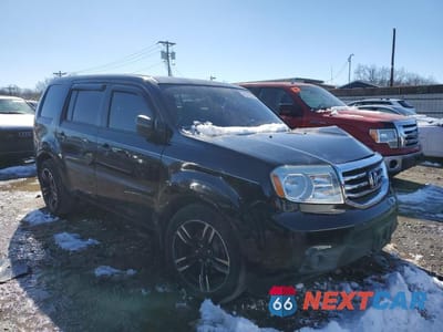 Czwarte zdjęcie samochodu z boku: 2013 HONDA PILOT LX VIN:5FNYF4H27DB068625 - miniatura