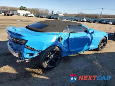 Trzecie zdjęcie samochodu z tyłu: 2022 CHEVROLET CAMARO LS VIN:1G1FB3DX1N0104767 - miniatura