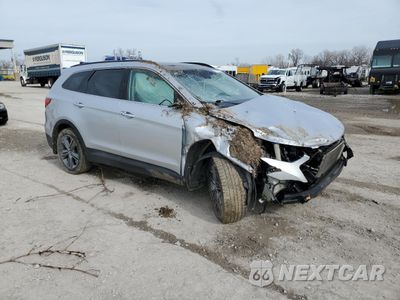 Czwarte zdjęcie samochodu z boku: 2015 HYUNDAI SANTA FE GLS VIN:KM8SRDHF5FU106259 - miniatura