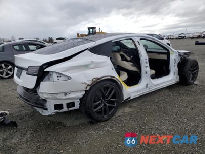 Trzecie zdjęcie samochodu z tyłu: 2023 TESLA MODEL S VIN:5YJSA1E53PF511844 - miniatura