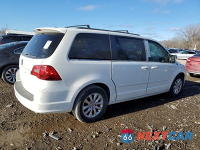 Trzecie zdjęcie samochodu z tyłu: 2012 VOLKSWAGEN ROUTAN SE VIN:2C4RVABG4CR293887 - miniatura