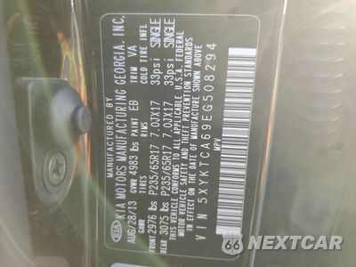 Zdjęcie 15 z 15 samochodu: 2014 KIA SORENTO LX VIN:5XYKTCA69EG508294 - miniatura
