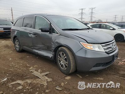 Czwarte zdjęcie samochodu z boku: 2012 HONDA ODYSSEY EXL VIN:5FNRL5H69CB085771 - miniatura