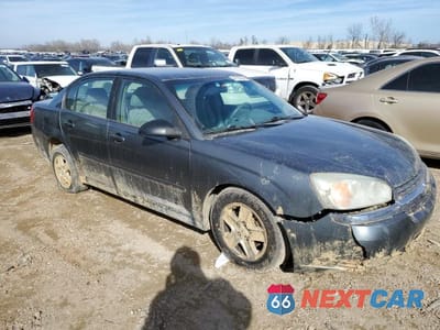 Czwarte zdjęcie samochodu z boku: 2005 CHEVROLET MALIBU LS VIN:1G1ZT52825F225080 - miniatura