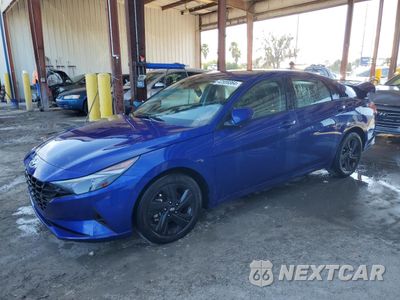 2021 HYUNDAI ELANTRA SEL 5NPLM4AG7MH023532 - główne zdjęcie licytacji z USA - miniatura