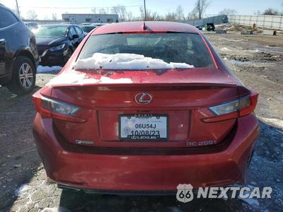 Zdjęcie 6 z 12 samochodu: 2016 LEXUS RC 200T VIN:JTHHA5BC5G5004688 - miniatura