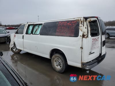 Drugie zdjęcie samochodu z przodu: 2019 CHEVROLET EXPRESS G3500 LT VIN:1GAZGPFG1K1182992 - miniatura