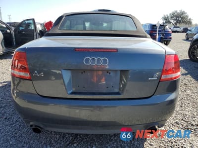 Zdjęcie 6 z 14 samochodu: 2007 AUDI A4 3.2 CABRIOLET QUATTRO VIN:WAUDH48H67K021491 - miniatura