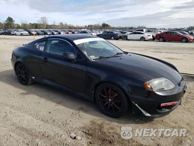 Czwarte zdjęcie samochodu z boku: 2005 HYUNDAI TIBURON GT VIN:KMHHN65F95U181518 - miniatura