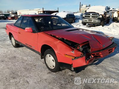 Czwarte zdjęcie samochodu z boku: 1986 SUBARU XT GL-10 VIN:JF2AX75B4GD318856 - miniatura