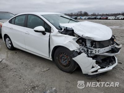 Czwarte zdjęcie samochodu z boku: 2018 CHEVROLET CRUZE LS VIN:1G1BC5SM8J7133930 - miniatura