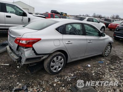 Trzecie zdjęcie samochodu z tyłu: 2017 NISSAN SENTRA S VIN:3N1AB7AP1HL643025 - miniatura