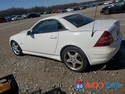 Drugie zdjęcie samochodu z przodu: 2002 MERCEDES-BENZ SLK 230 KOMPRESSOR VIN:WDBKK49F42F266833 - miniatura