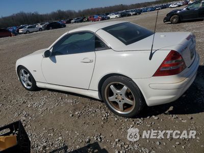 Drugie zdjęcie samochodu z przodu: 2002 MERCEDES-BENZ SLK 230 KOMPRESSOR VIN:WDBKK49F42F266833 - miniatura