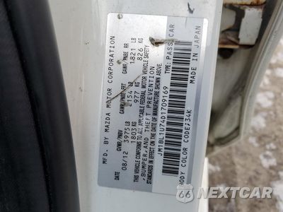 Zdjęcie 13 z 13 samochodu: 2013 MAZDA 3 I VIN:JM1BL1U74D1709169 - miniatura