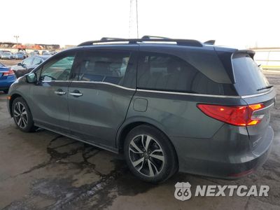 Drugie zdjęcie samochodu z przodu: 2018 HONDA ODYSSEY ELITE VIN:5FNRL6H96JB071064 - miniatura