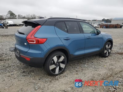 Trzecie zdjęcie samochodu z tyłu: 2024 VOLVO XC40 RECHARGE PLUS VIN:YV4EH3HL3R2303674 - miniatura