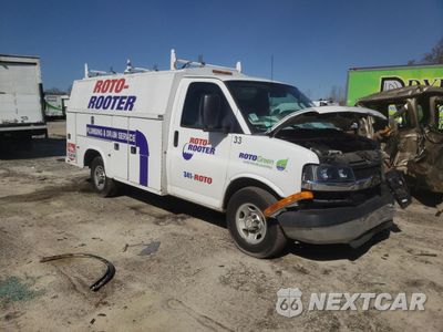 Czwarte zdjęcie samochodu z boku: 2016 CHEVROLET EXPRESS G3500 VIN:1GB0GRFG8G1327520 - miniatura