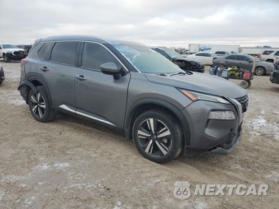 Czwarte zdjęcie samochodu z boku: 2021 NISSAN ROGUE SL VIN:5N1AT3CA0MC834075 - miniatura