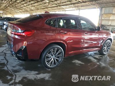 Trzecie zdjęcie samochodu z tyłu: 2025 BMW X4 XDRIVE30I VIN:5UX33DT0XS9Y91533 - miniatura