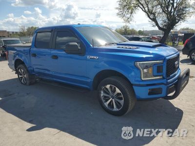 Czwarte zdjęcie samochodu z boku: 2019 FORD F150 SUPERCREW VIN:1FTEW1CP5KFA08064 - miniatura