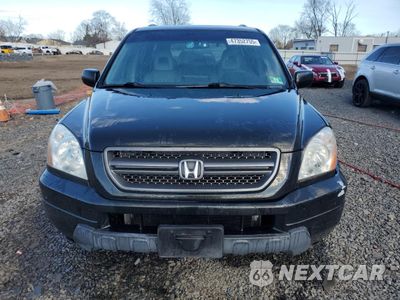 Piąte zdjęcie samochodu w środku: 2003 HONDA PILOT EXL VIN:2HKYF18533H573084 - miniatura