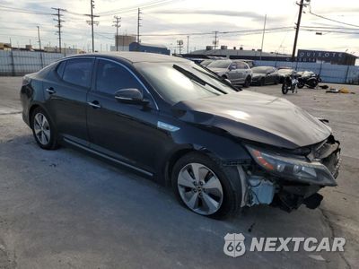Czwarte zdjęcie samochodu z boku: 2015 KIA OPTIMA HYBRID VIN:KNAGN4ADXF5085639 - miniatura