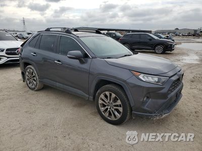 Czwarte zdjęcie samochodu z boku: 2019 TOYOTA RAV4 LIMITED VIN:2T3Y1RFV9KW034430 - miniatura