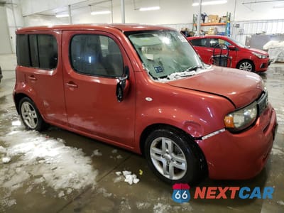 Czwarte zdjęcie samochodu z boku: 2010 NISSAN CUBE BASE VIN:JN8AZ2KR1AT163472 - miniatura