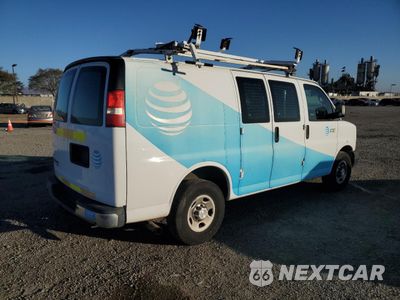 Trzecie zdjęcie samochodu z tyłu: 2014 CHEVROLET EXPRESS G2500 VIN:1GCWGFCA0E1914134 - miniatura