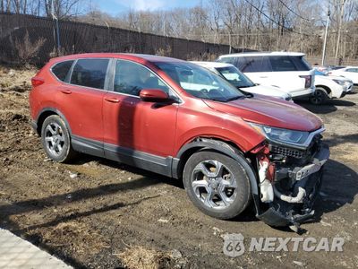 Czwarte zdjęcie samochodu z boku: 2019 HONDA CR-V EX VIN:5J6RW2H56KL011453 - miniatura