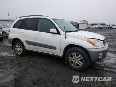 Czwarte zdjęcie samochodu z boku: 2001 TOYOTA RAV4 VIN:JTEGH20V210039460 - miniatura